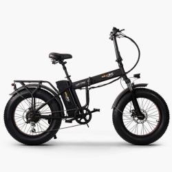 SkyJet BICI ELETTRICA CON PEDALATA ASSISTITA FAT BIKE SKYJET 20" NITRO - 250W - NERO